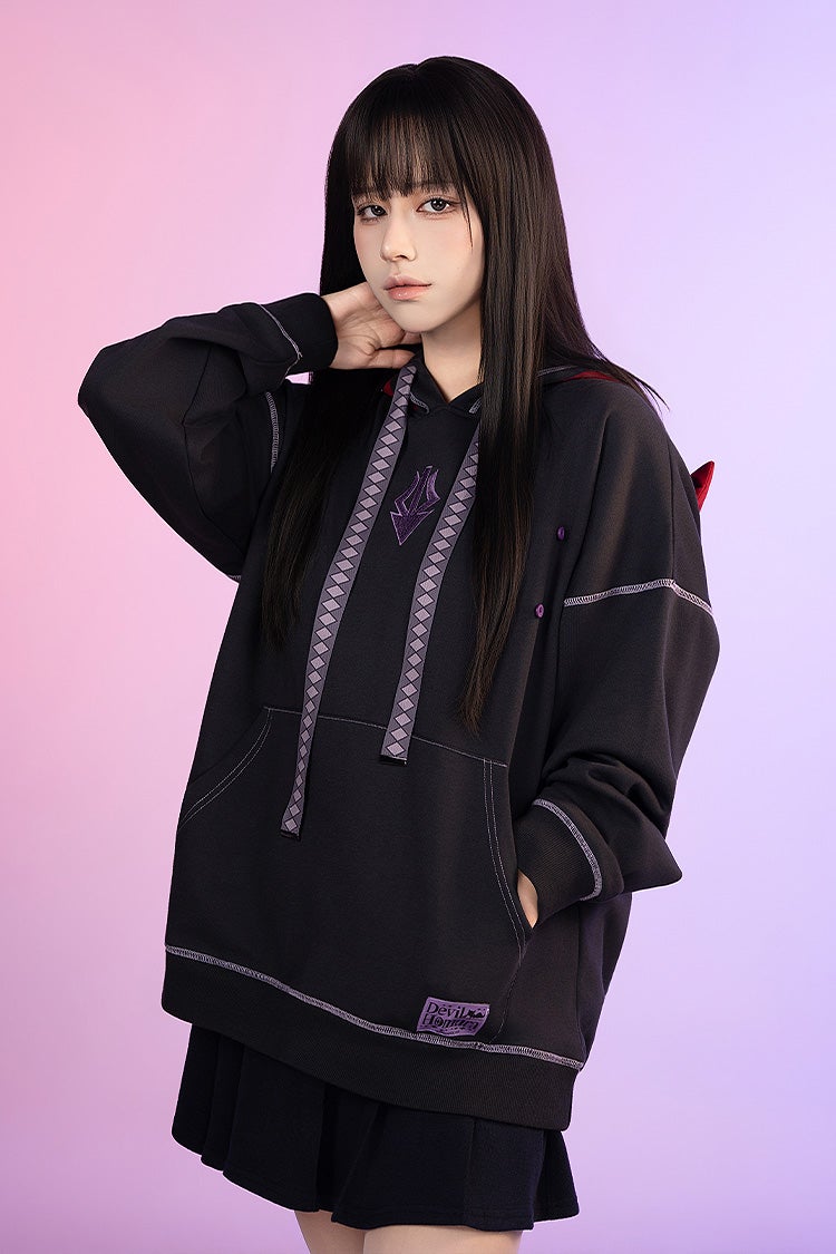 SPECIAL ORDER GoodSmile Moment - Puella Magi Madoka Magica: The Movie Rebellion Hoodie - Homura Akemi [JP]
