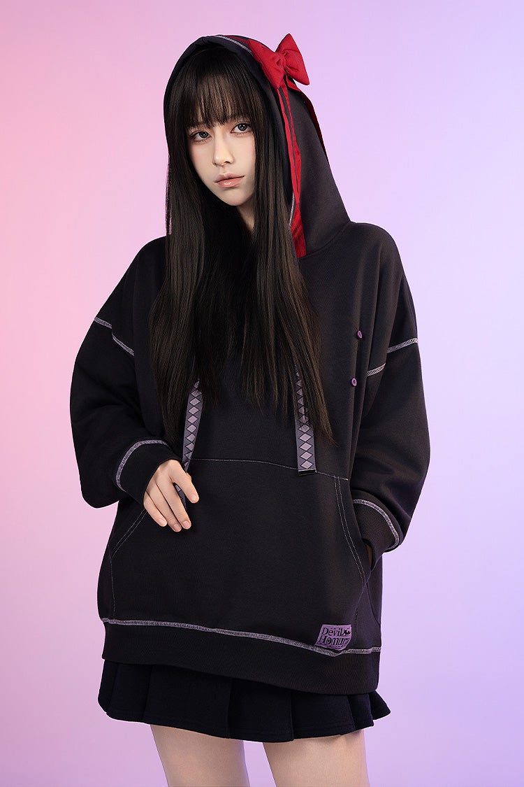 SPECIAL ORDER GoodSmile Moment - Puella Magi Madoka Magica: The Movie Rebellion Hoodie - Homura Akemi [JP]