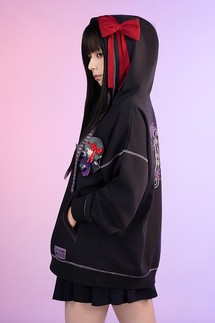 SPECIAL ORDER GoodSmile Moment - Puella Magi Madoka Magica: The Movie Rebellion Hoodie - Homura Akemi [JP]