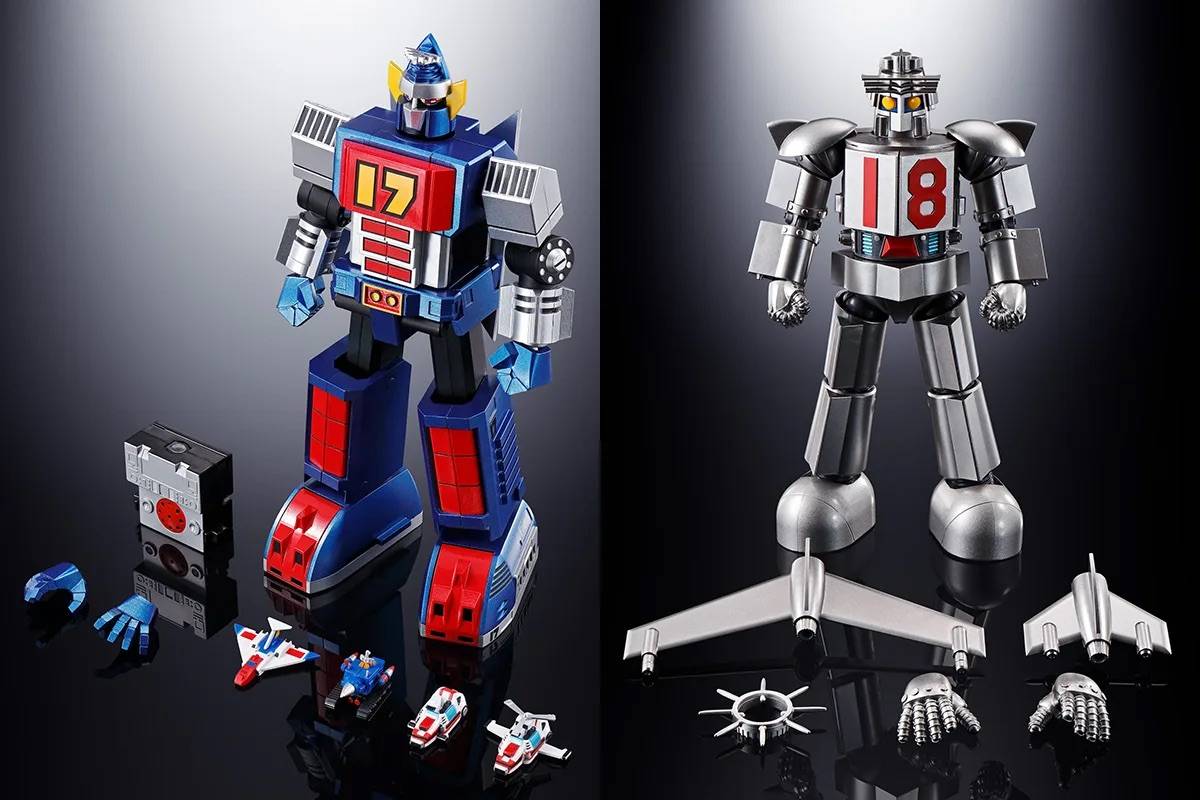 PRE-ORDER Bandai Spirits - Soul of Chogokin GX-101S - Daitetsujin 17 - Daitetsujin 17 & 18 Graviton BOX