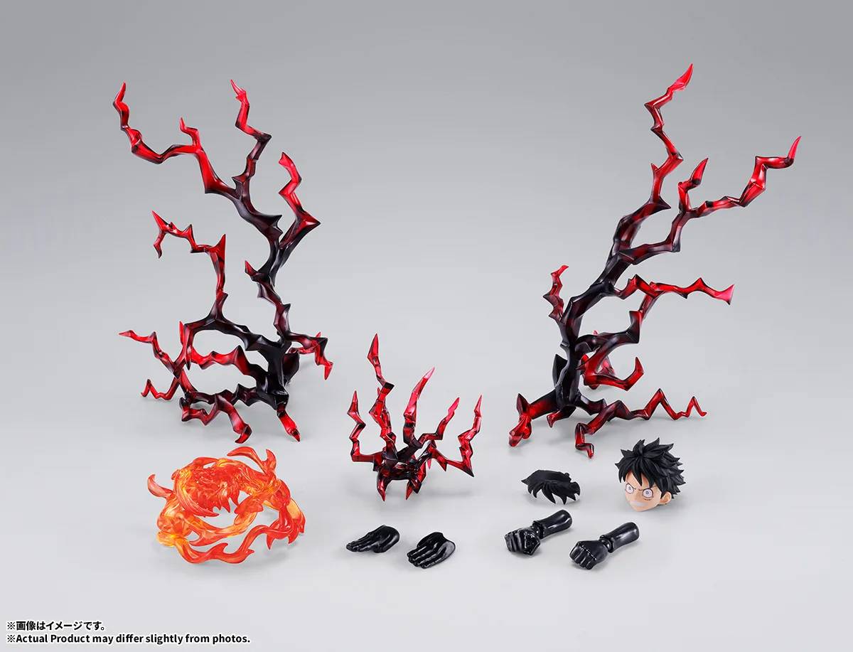 PRE-ORDER Bandai Spirits - S.H.Figuarts - One Piece - Monkey D. Luffy: New World Option Part Set