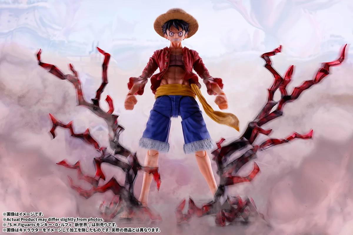 PRE-ORDER Bandai Spirits - S.H.Figuarts - One Piece - Monkey D. Luffy: New World Option Part Set