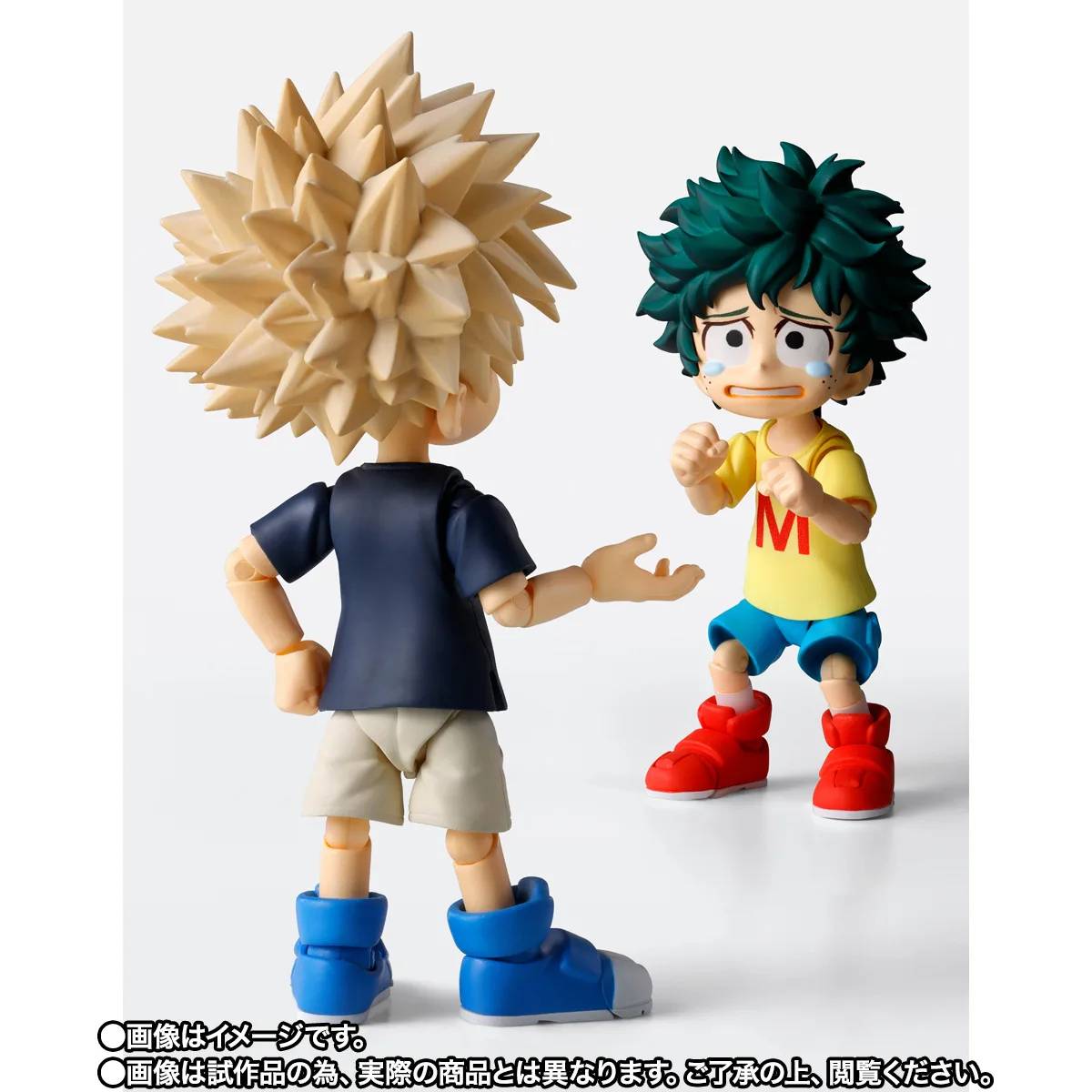 PRE-ORDER Bandai Spirits - S.H.Figuarts - My Hero Academia - Izuku Midoriya and Katsuki Bakugo: Childhood Set