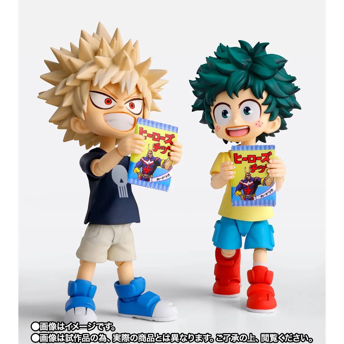 PRE-ORDER Bandai Spirits - S.H.Figuarts - My Hero Academia - Izuku Midoriya and Katsuki Bakugo: Childhood Set