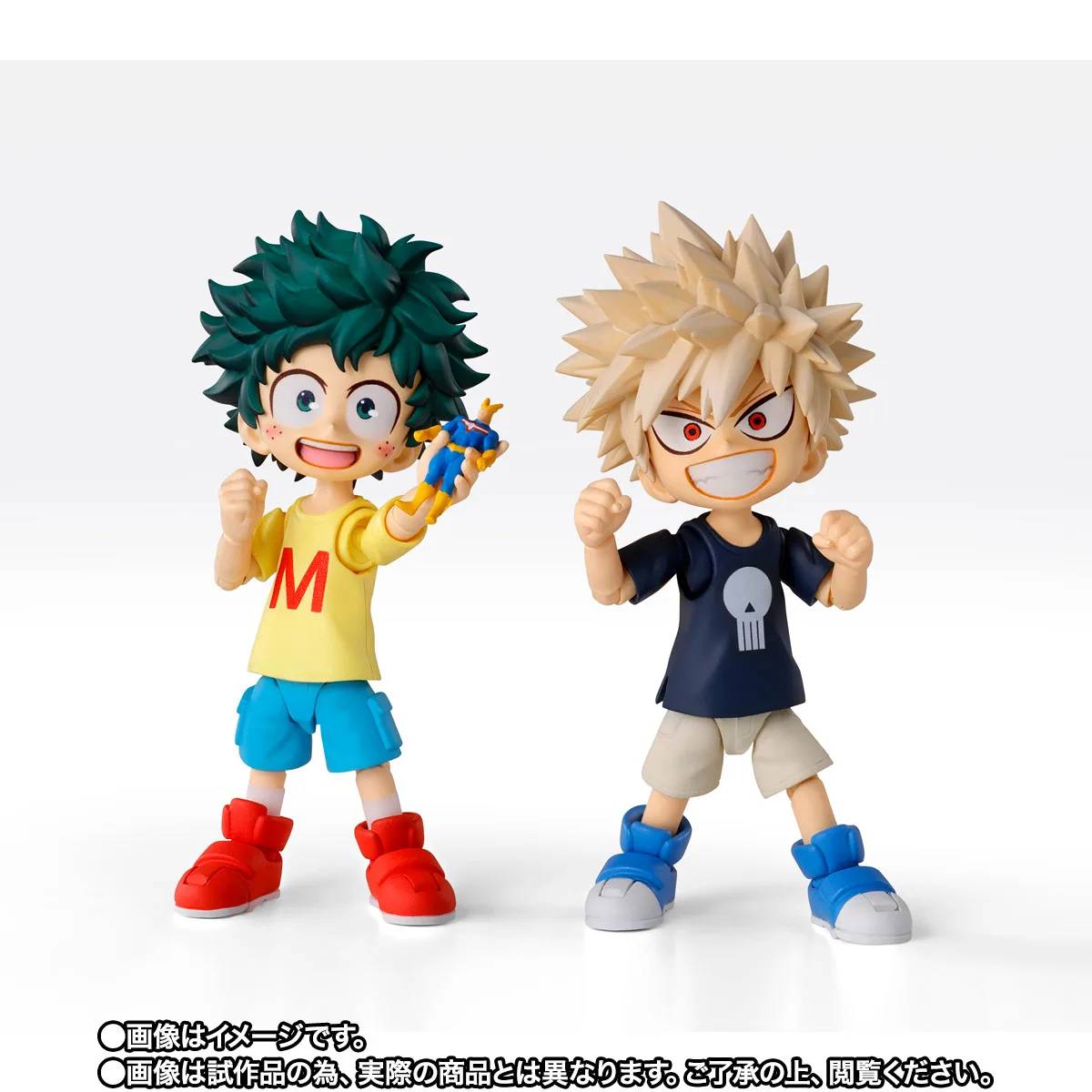 PRE-ORDER Bandai Spirits - S.H.Figuarts - My Hero Academia - Izuku Midoriya and Katsuki Bakugo: Childhood Set