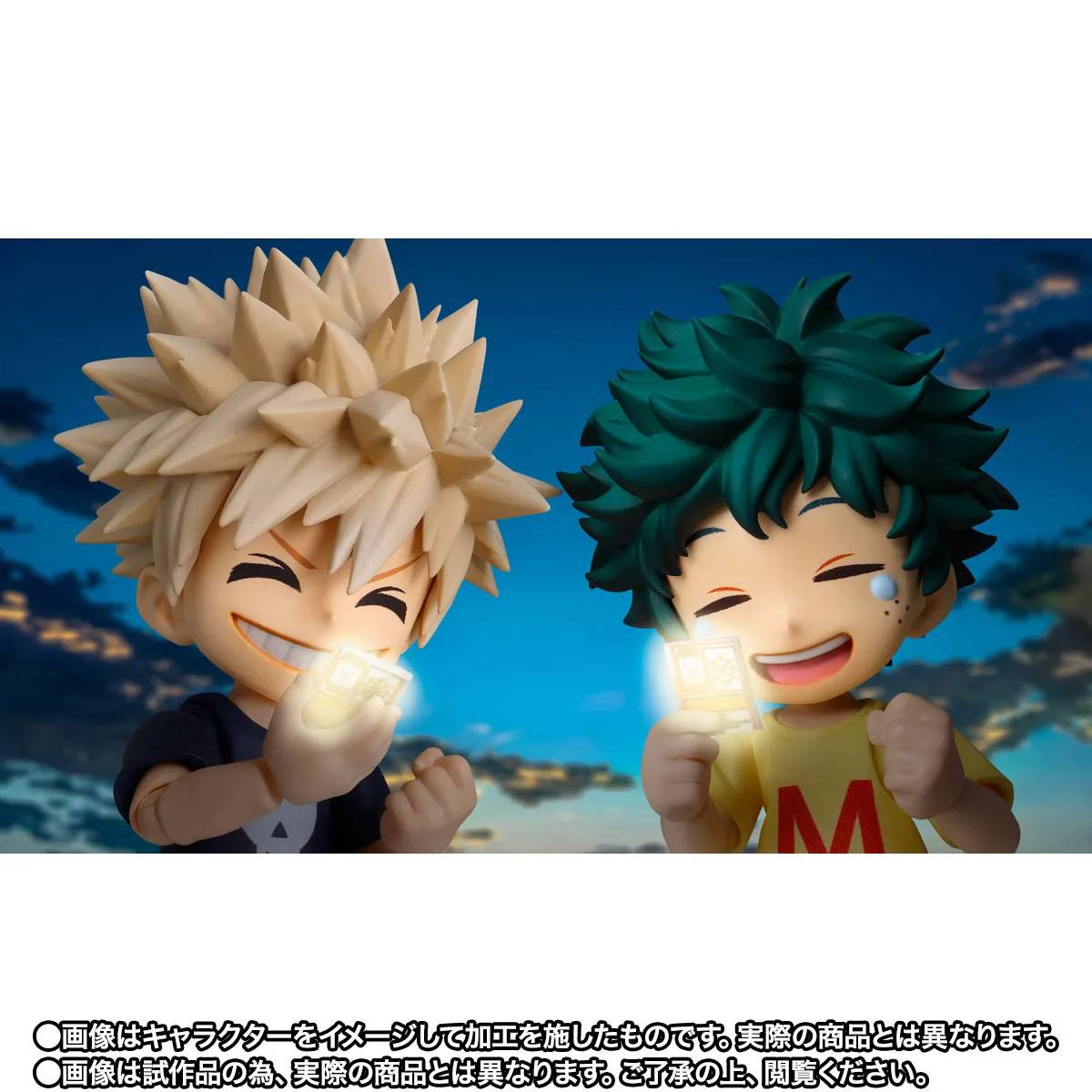 PRE-ORDER Bandai Spirits - S.H.Figuarts - My Hero Academia - Izuku Midoriya and Katsuki Bakugo: Childhood Set