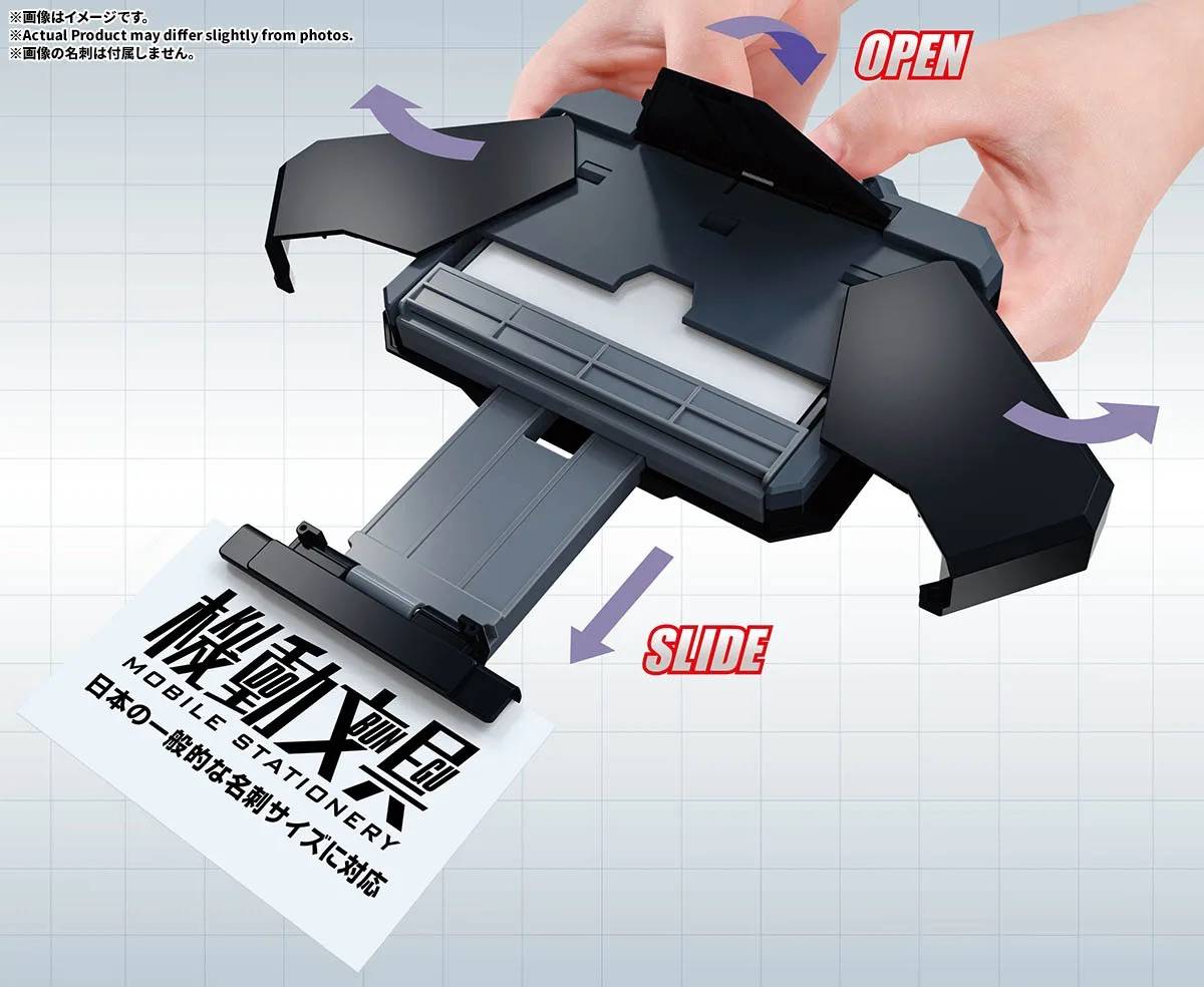 PRE-ORDER Bandai Spirits - Mobile Stationery - Automatic Transformation Business Card Case - Black Color