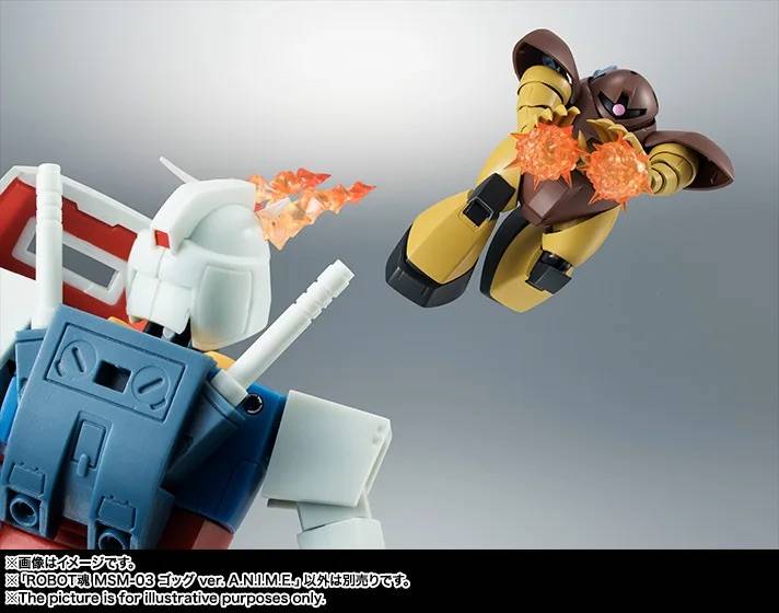 PRE-ORDER Bandai Spirits - Robot Spirits: Side MS - Mobile Suit Gundam - MSM-03 Gogg: A.N.I.M.E. Ver. Rerelease Edition