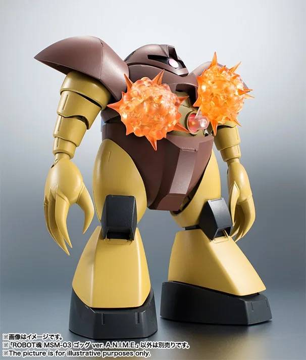 PRE-ORDER Bandai Spirits - Robot Spirits: Side MS - Mobile Suit Gundam - MSM-03 Gogg: A.N.I.M.E. Ver. Rerelease Edition
