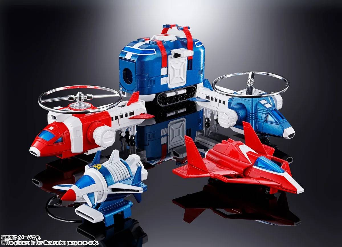 PRE-ORDER Bandai Spirits - Soul of Chogokin GX-88 - Armored Fleet DaiRugger XV - Armored Fleet DaiRugger XV: Rerelease Edition