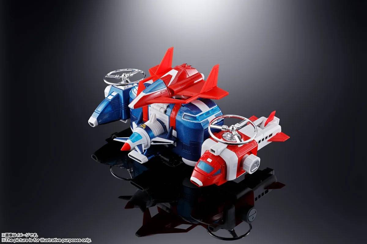 PRE-ORDER Bandai Spirits - Soul of Chogokin GX-88 - Armored Fleet DaiRugger XV - Armored Fleet DaiRugger XV: Rerelease Edition