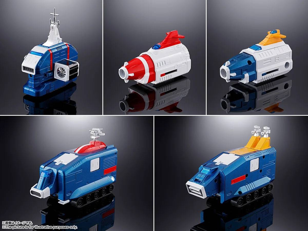 PRE-ORDER Bandai Spirits - Soul of Chogokin GX-88 - Armored Fleet DaiRugger XV - Armored Fleet DaiRugger XV: Rerelease Edition