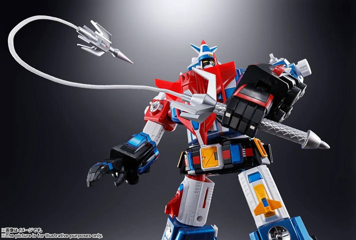 PRE-ORDER Bandai Spirits - Soul of Chogokin GX-88 - Armored Fleet DaiRugger XV - Armored Fleet DaiRugger XV: Rerelease Edition