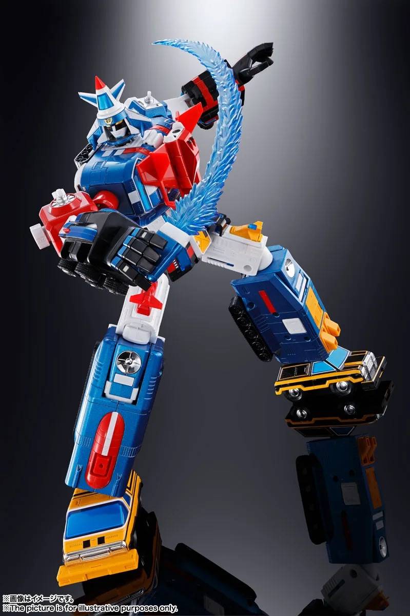 PRE-ORDER Bandai Spirits - Soul of Chogokin GX-88 - Armored Fleet DaiRugger XV - Armored Fleet DaiRugger XV: Rerelease Edition