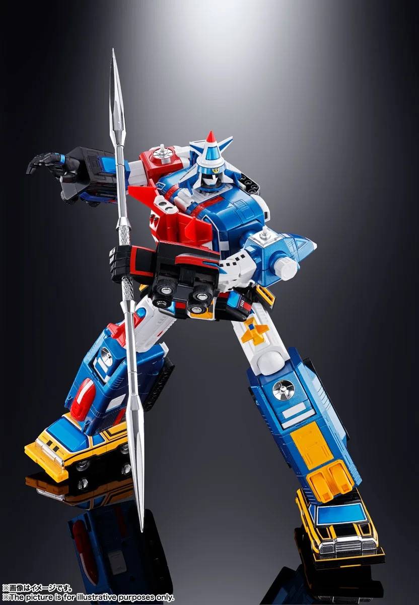 PRE-ORDER Bandai Spirits - Soul of Chogokin GX-88 - Armored Fleet DaiRugger XV - Armored Fleet DaiRugger XV: Rerelease Edition