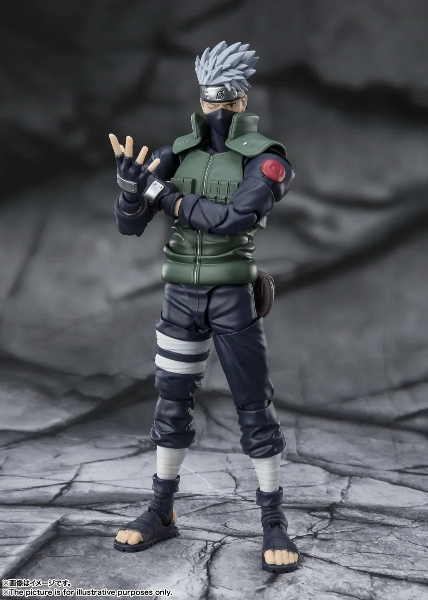 PRE-ORDER Bandai Spirits - S.H.Figuarts - Naruto Shippuden - Kakashi Hatake: The Famed Sharingan Hero