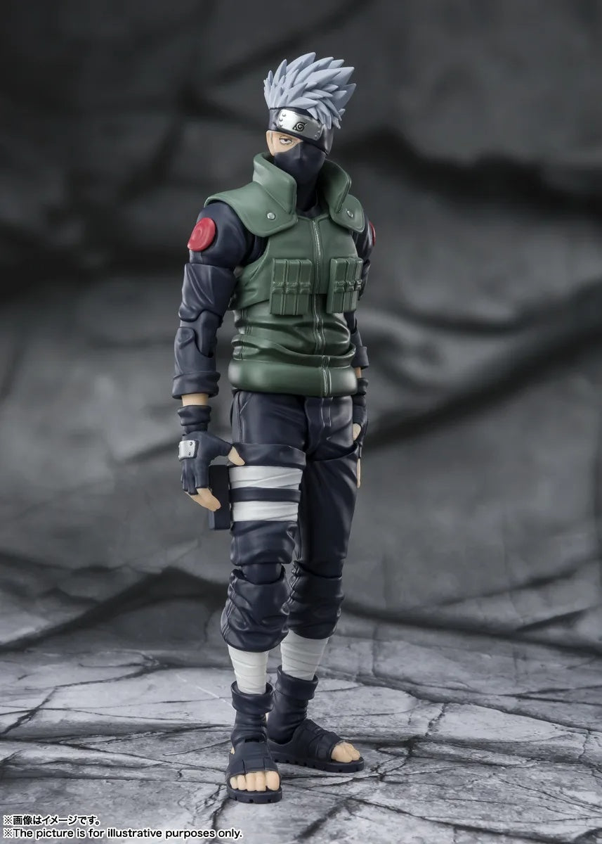 PRE-ORDER Bandai Spirits - S.H.Figuarts - Naruto Shippuden - Kakashi Hatake: The Famed Sharingan Hero