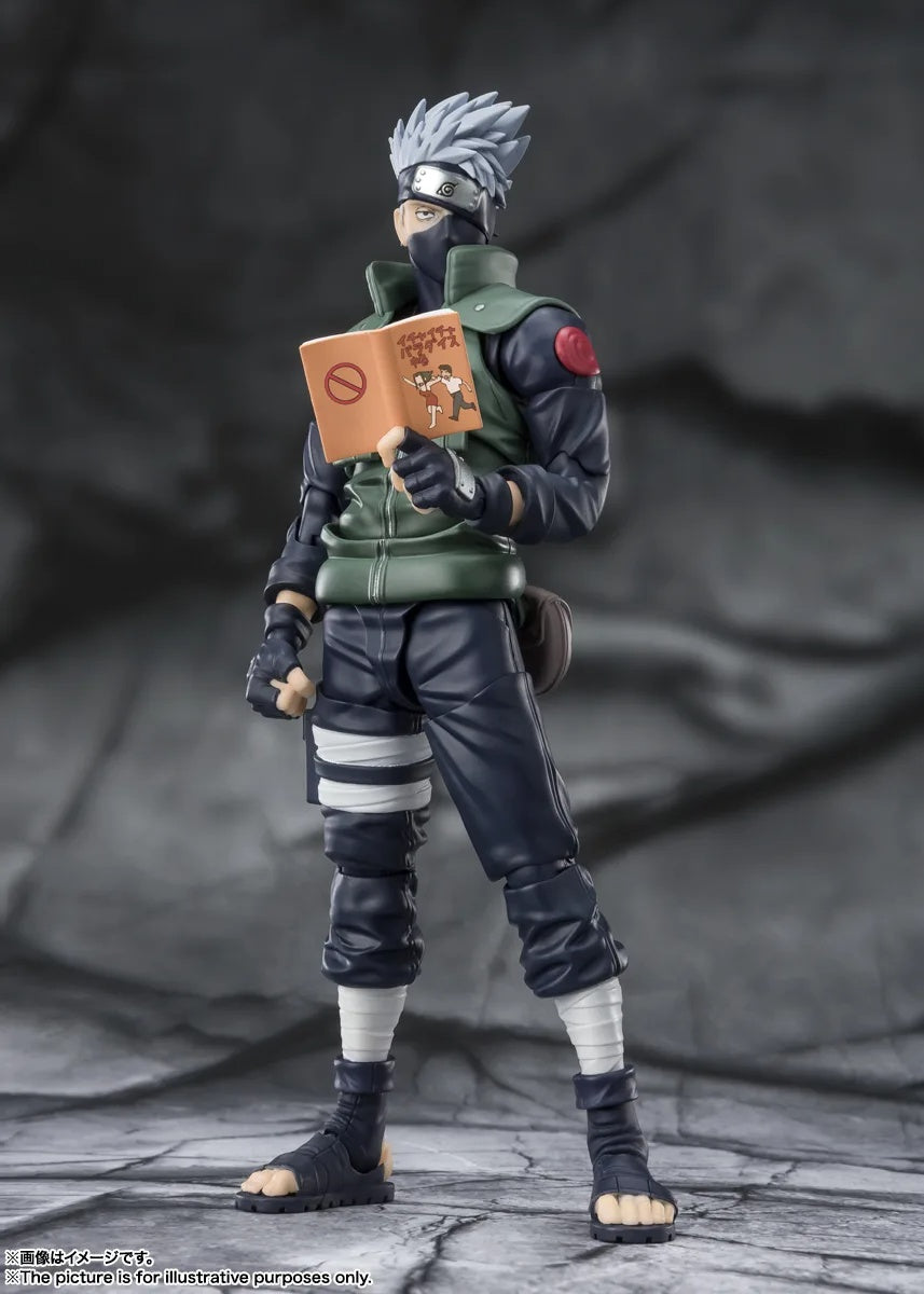 PRE-ORDER Bandai Spirits - S.H.Figuarts - Naruto Shippuden - Kakashi Hatake: The Famed Sharingan Hero