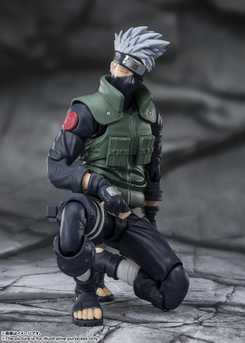 PRE-ORDER Bandai Spirits - S.H.Figuarts - Naruto Shippuden - Kakashi Hatake: The Famed Sharingan Hero