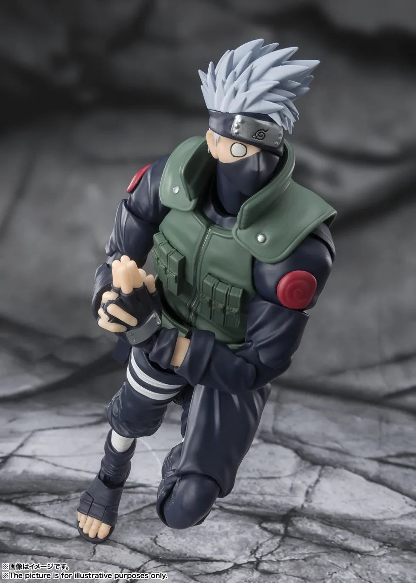 PRE-ORDER Bandai Spirits - S.H.Figuarts - Naruto Shippuden - Kakashi Hatake: The Famed Sharingan Hero