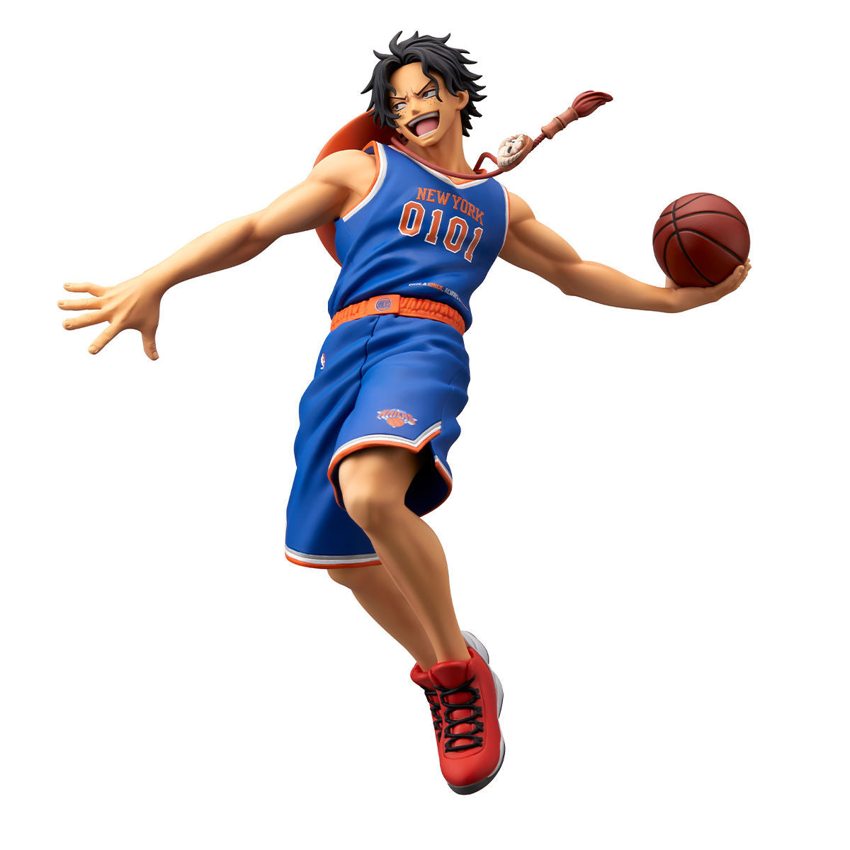 PRE-ORDER Banpresto - One Piece × NBA Master Stars Piece - The Portgas D. Ace New York Knicks [EXCLUSIVE]