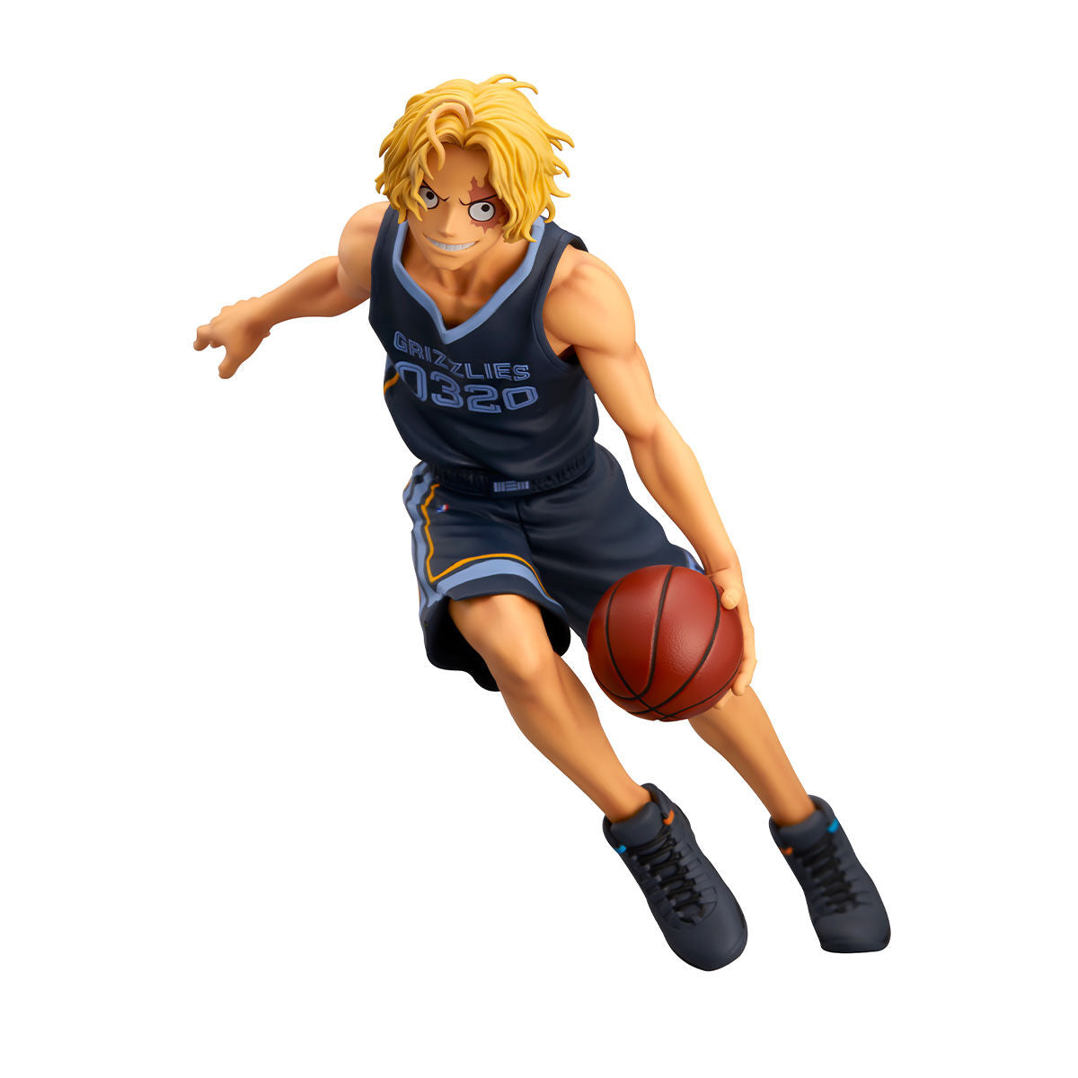PRE-ORDER Banpresto - One Piece × NBA Master Stars Piece - The Sabo Memphis Grizzlies [EXCLUSIVE]