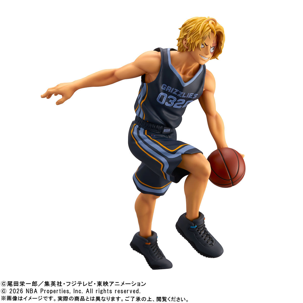 PRE-ORDER Banpresto - One Piece × NBA Master Stars Piece - The Sabo Memphis Grizzlies [EXCLUSIVE]