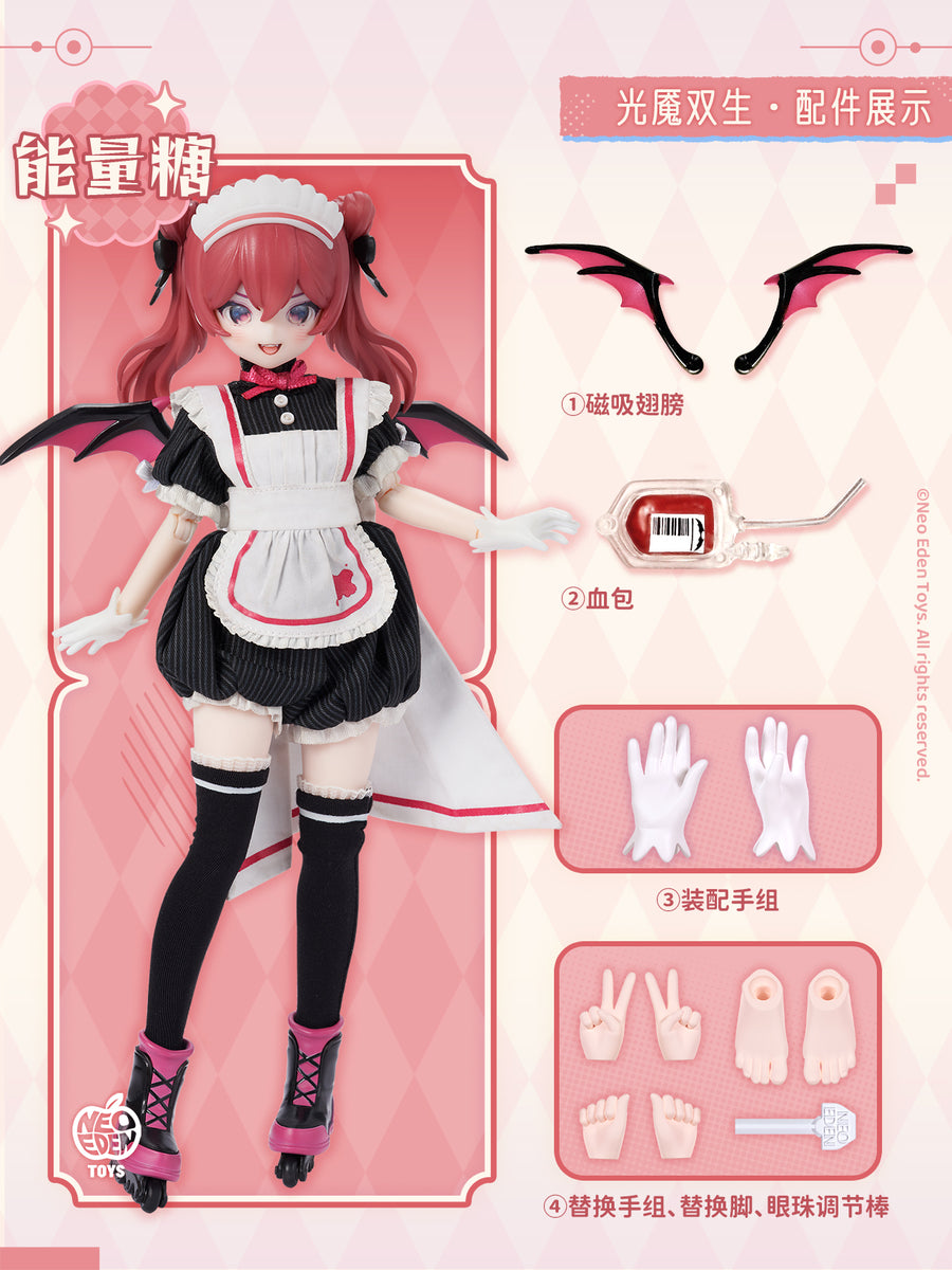 SPECIAL ORDER Shenzhen Mabell Animation Culture Development Co., Ltd. - Angel & Demon - Light Demon Twins MJD Blind Doll [JP] [Box of 6]