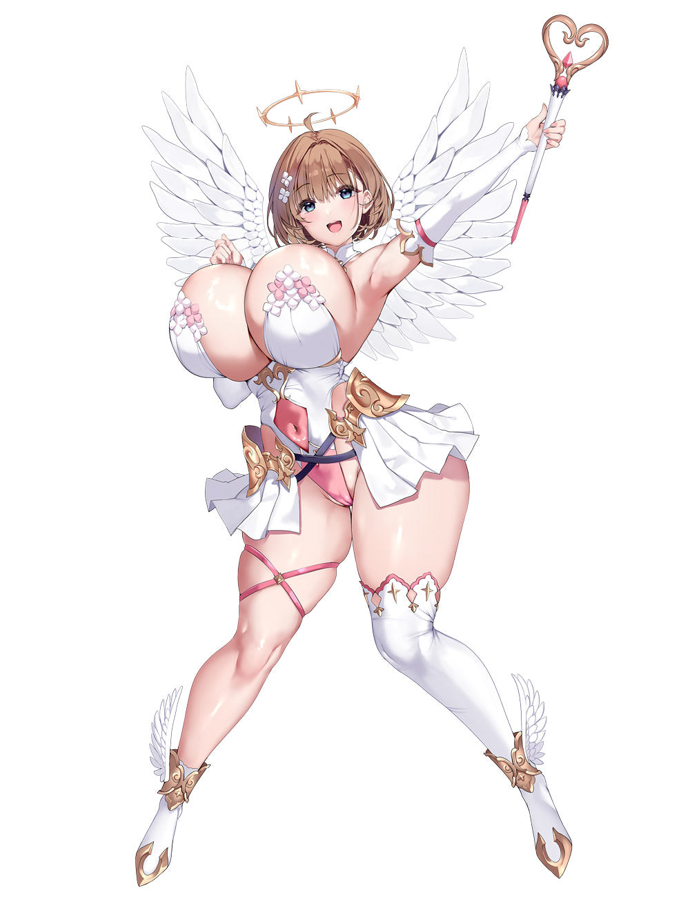 SPECIAL ORDER Pink Cat - Mataro Original Illustration - Angel of Love & Fortune Priel 1/6 [JP]