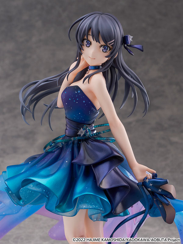 PRE-ORDER eStream - Shibuya Scramble Figure - Rascal Does Not Dream Series - Mai Sakurajima: Starry Night Sky Ver. 1/7