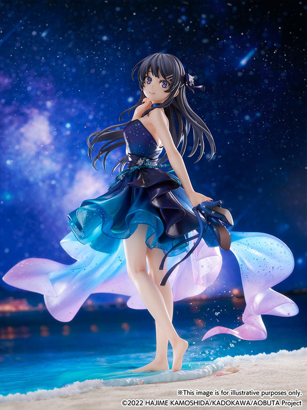 PRE-ORDER eStream - Shibuya Scramble Figure - Rascal Does Not Dream Series - Mai Sakurajima: Starry Night Sky Ver. 1/7