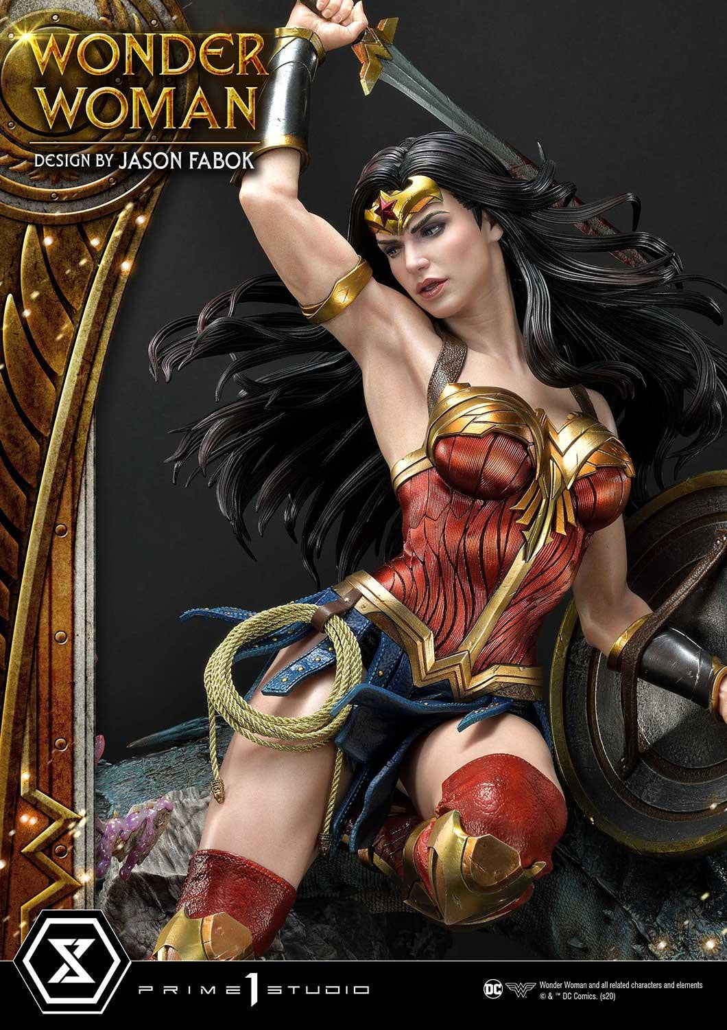 BACK ORDER Prime 1 Studio - Museum Masterline - Wonder Woman - Wonder Woman v.s. Hydra 1/3