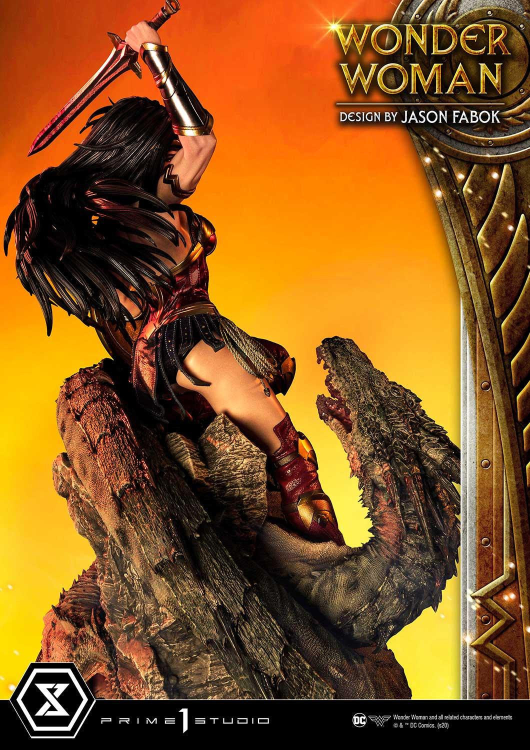 BACK ORDER Prime 1 Studio - Museum Masterline - Wonder Woman - Wonder Woman v.s. Hydra 1/3