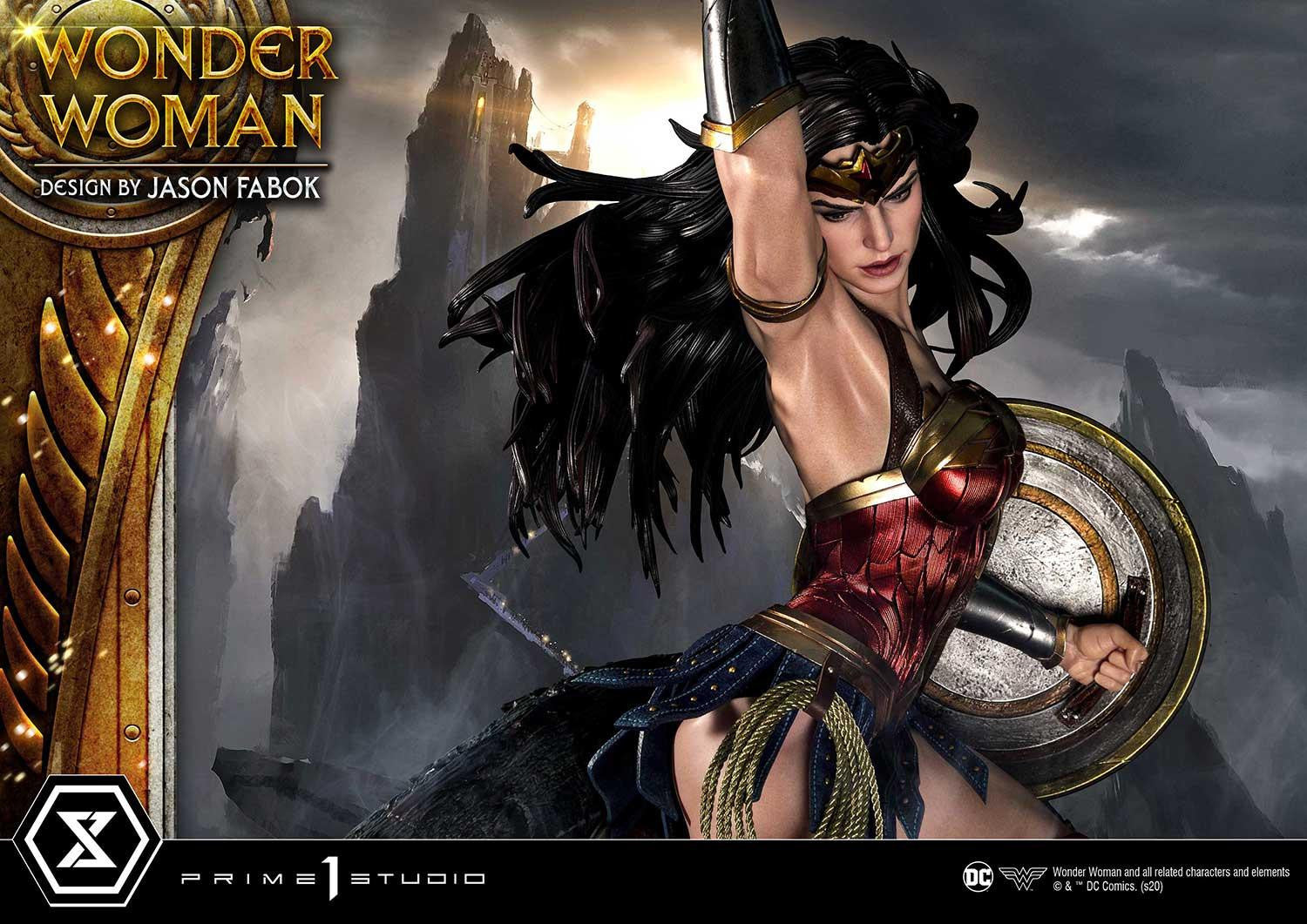 BACK ORDER Prime 1 Studio - Museum Masterline - Wonder Woman - Wonder Woman v.s. Hydra 1/3