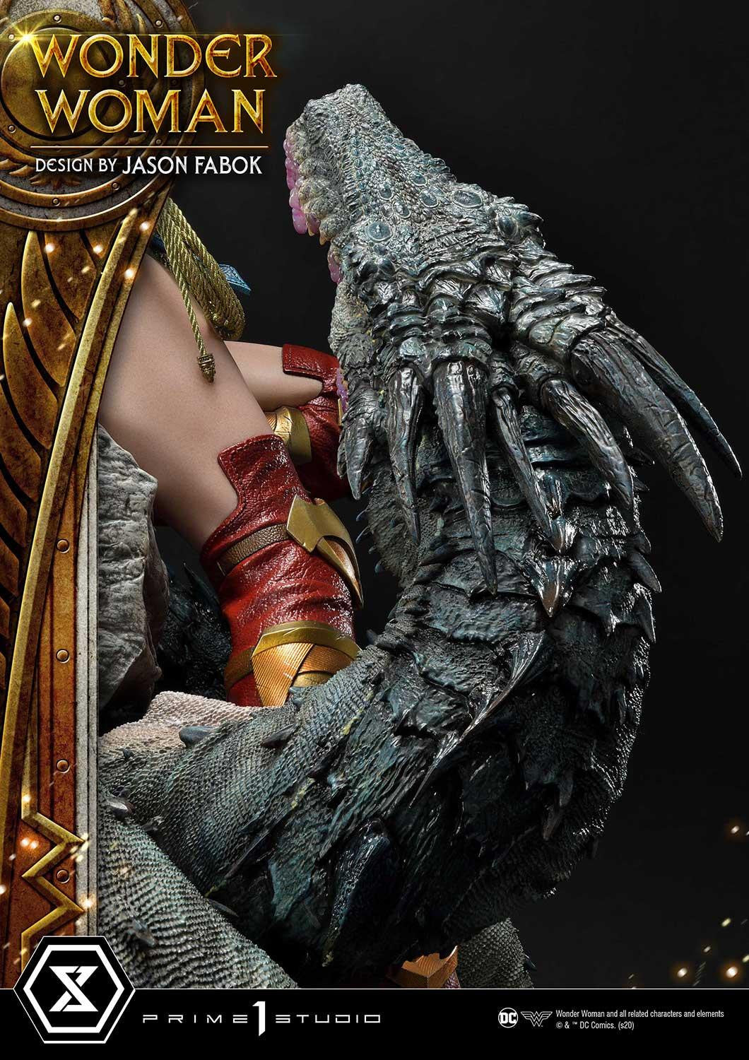 BACK ORDER Prime 1 Studio - Museum Masterline - Wonder Woman - Wonder Woman v.s. Hydra 1/3