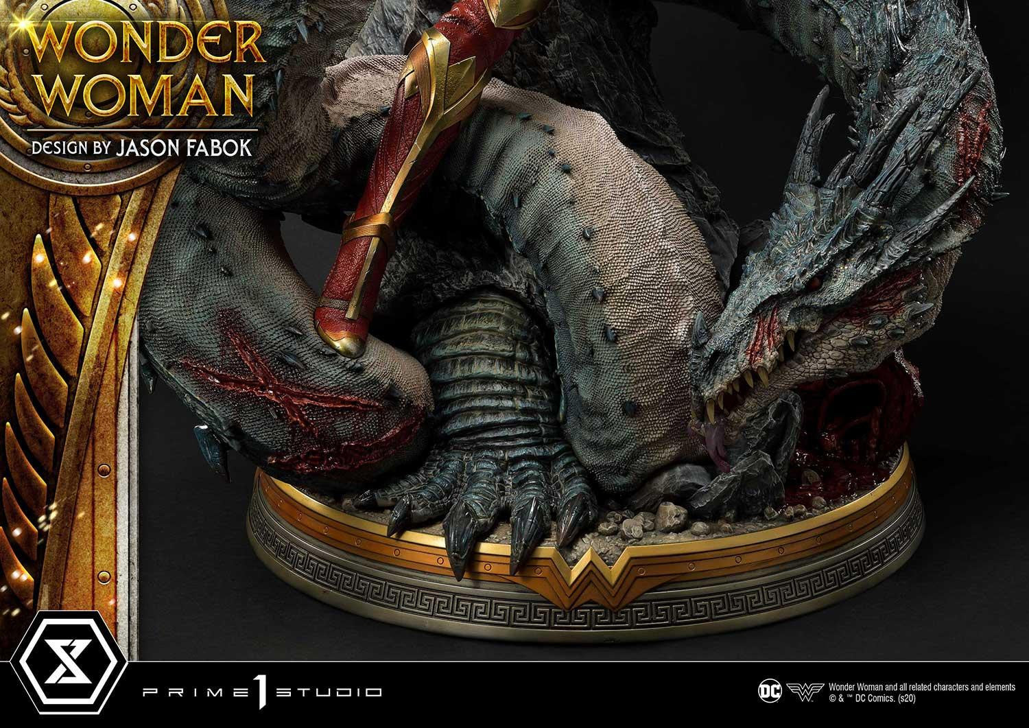 BACK ORDER Prime 1 Studio - Museum Masterline - Wonder Woman - Wonder Woman v.s. Hydra 1/3