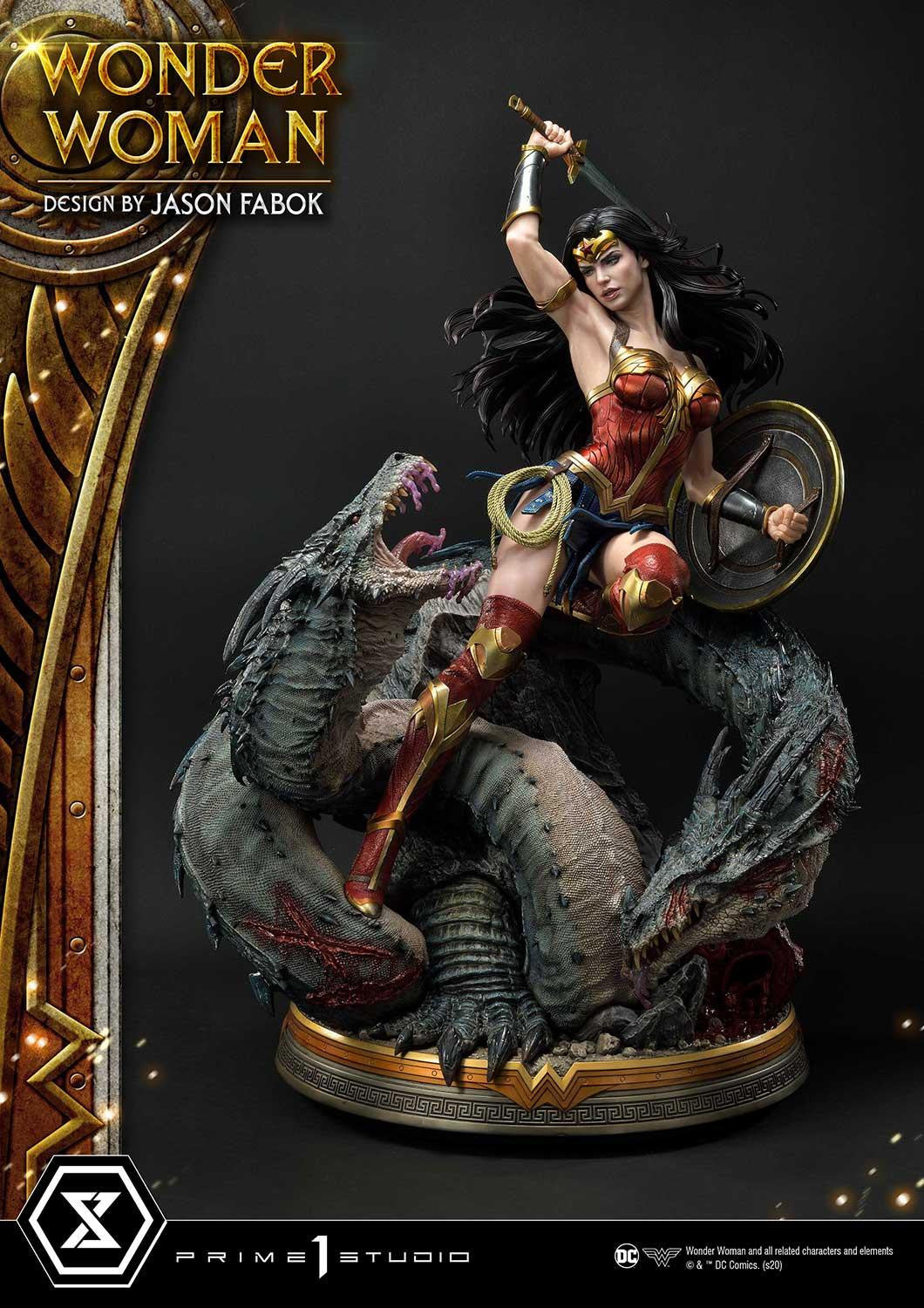 BACK ORDER Prime 1 Studio - Museum Masterline - Wonder Woman - Wonder Woman v.s. Hydra: Bonus Ver. 1/3 [EXCLUSIVE]