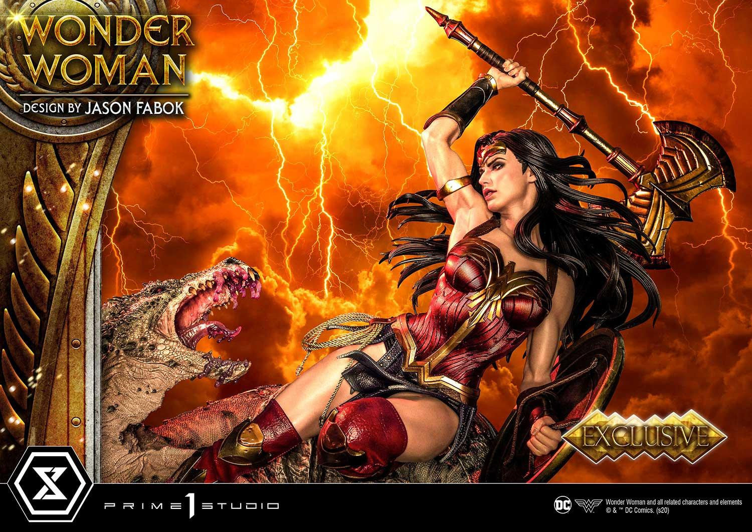 BACK ORDER Prime 1 Studio - Museum Masterline - Wonder Woman - Wonder Woman v.s. Hydra: Bonus Ver. 1/3 [EXCLUSIVE]