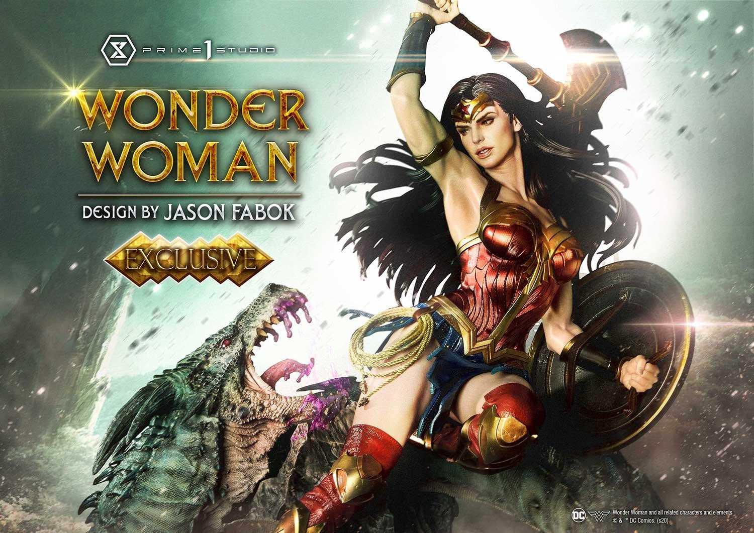 BACK ORDER Prime 1 Studio - Museum Masterline - Wonder Woman - Wonder Woman v.s. Hydra: Bonus Ver. 1/3 [EXCLUSIVE]