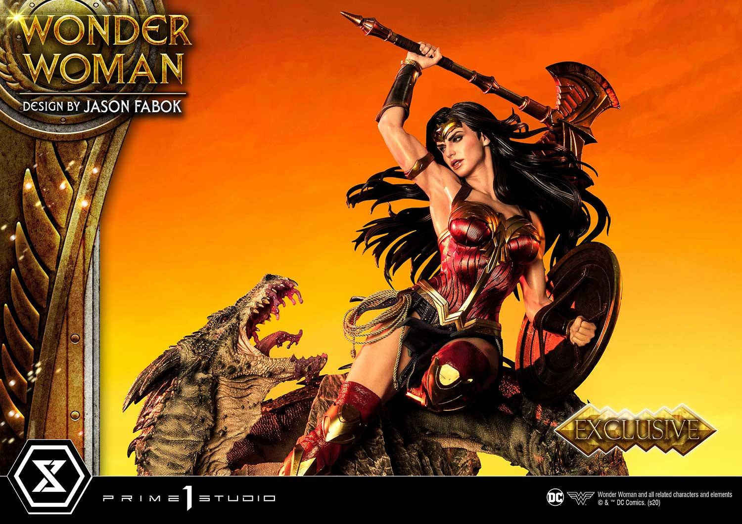 BACK ORDER Prime 1 Studio - Museum Masterline - Wonder Woman - Wonder Woman v.s. Hydra: Bonus Ver. 1/3 [EXCLUSIVE]