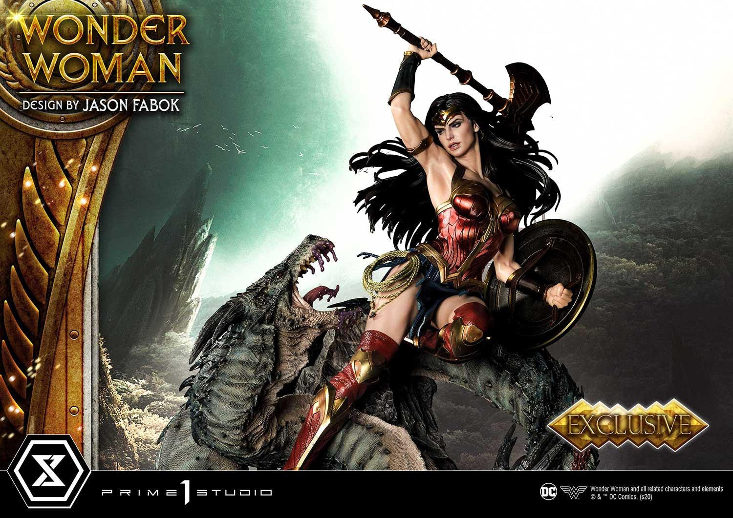 BACK ORDER Prime 1 Studio - Museum Masterline - Wonder Woman - Wonder Woman v.s. Hydra: Bonus Ver. 1/3 [EXCLUSIVE]