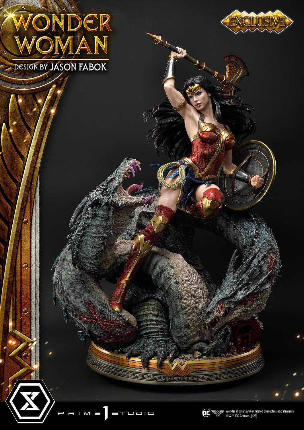BACK ORDER Prime 1 Studio - Museum Masterline - Wonder Woman - Wonder Woman v.s. Hydra: Bonus Ver. 1/3 [EXCLUSIVE]