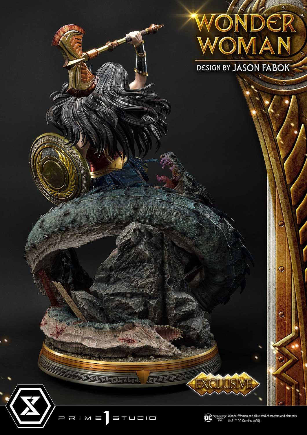 BACK ORDER Prime 1 Studio - Museum Masterline - Wonder Woman - Wonder Woman v.s. Hydra: Bonus Ver. 1/3 [EXCLUSIVE]