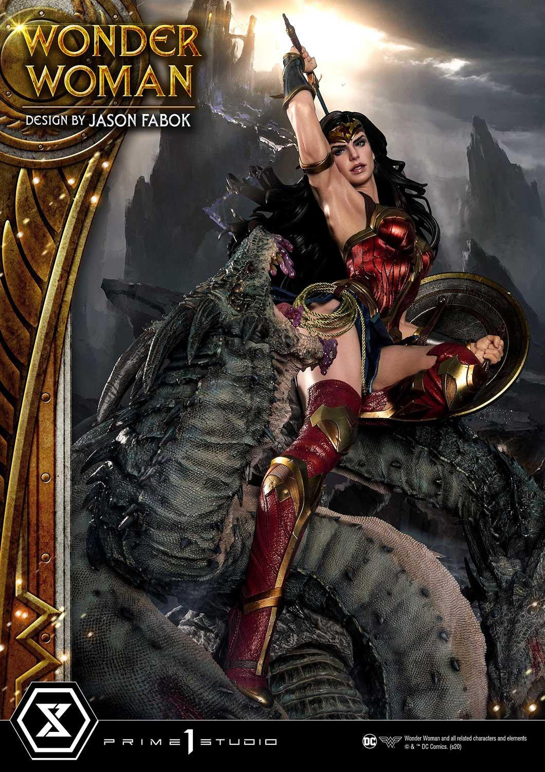 BACK ORDER Prime 1 Studio - Museum Masterline - Wonder Woman - Wonder Woman v.s. Hydra: Bonus Ver. 1/3 [EXCLUSIVE]