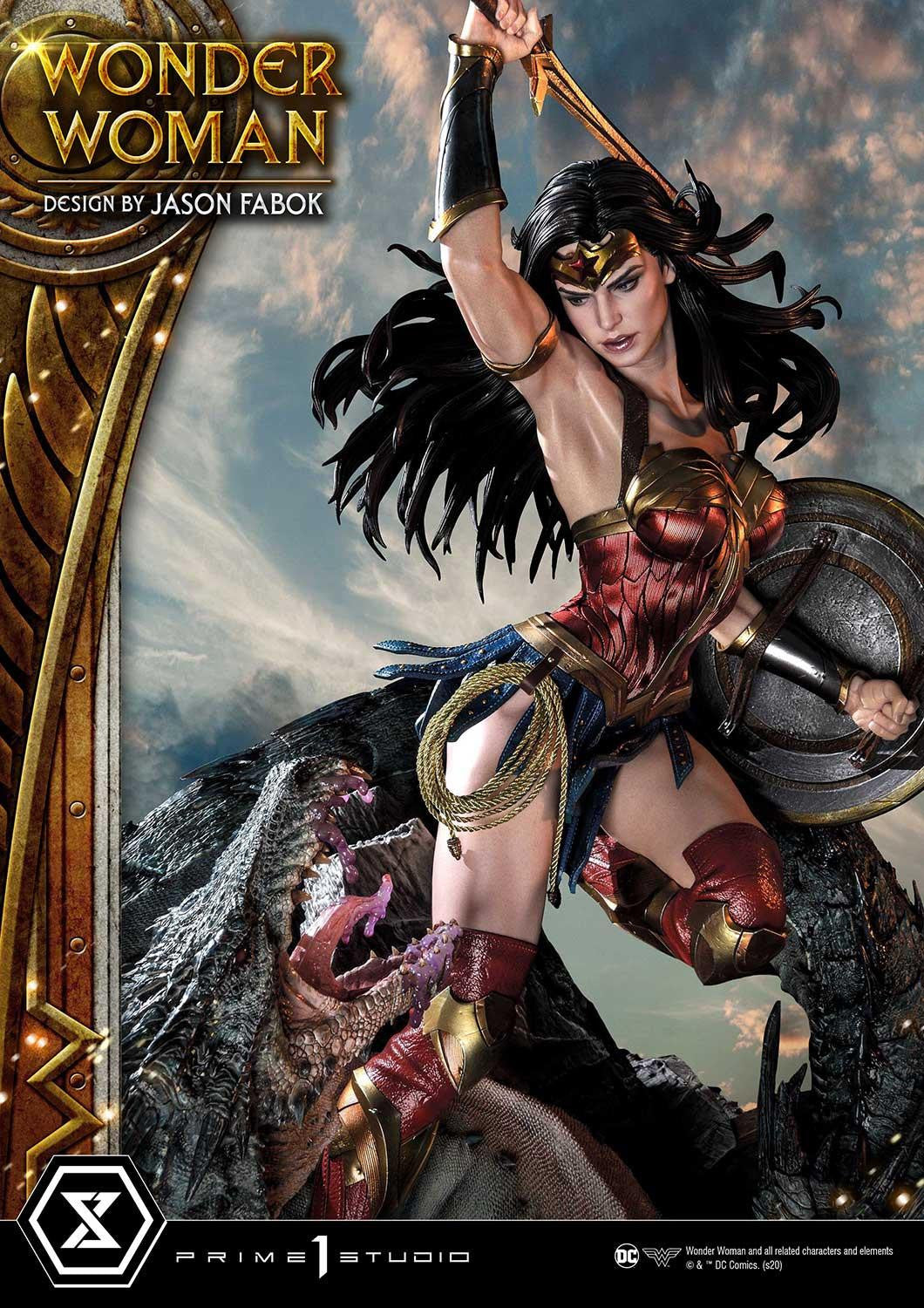 BACK ORDER Prime 1 Studio - Museum Masterline - Wonder Woman - Wonder Woman v.s. Hydra: Bonus Ver. 1/3 [EXCLUSIVE]