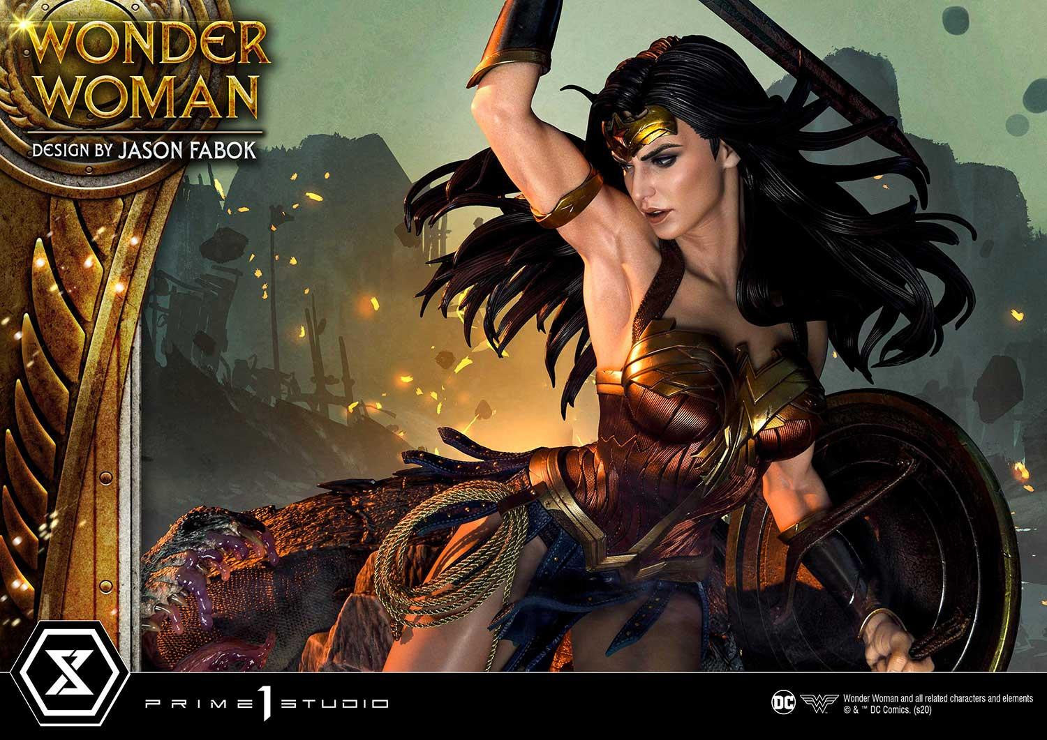 BACK ORDER Prime 1 Studio - Museum Masterline - Wonder Woman - Wonder Woman v.s. Hydra: Bonus Ver. 1/3 [EXCLUSIVE]