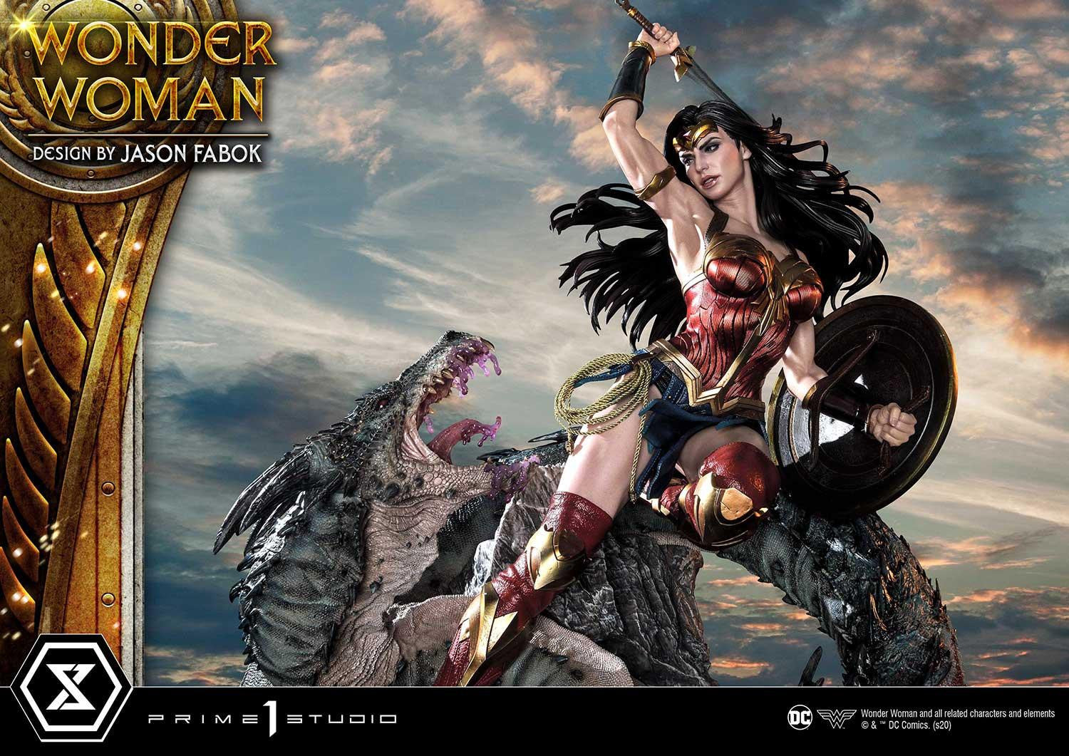 BACK ORDER Prime 1 Studio - Museum Masterline - Wonder Woman - Wonder Woman v.s. Hydra: Bonus Ver. 1/3 [EXCLUSIVE]