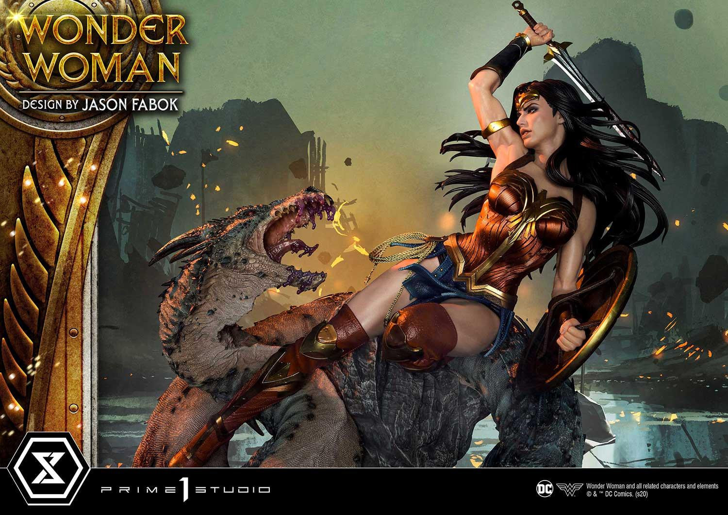 BACK ORDER Prime 1 Studio - Museum Masterline - Wonder Woman - Wonder Woman v.s. Hydra: Bonus Ver. 1/3 [EXCLUSIVE]