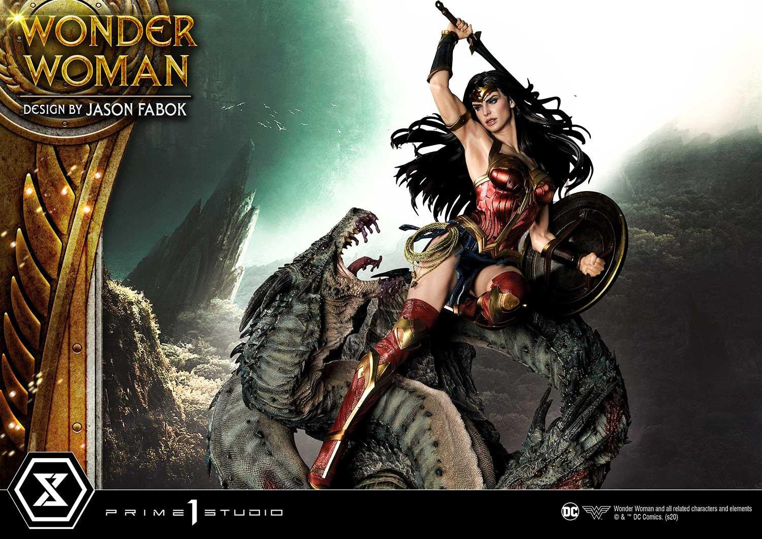BACK ORDER Prime 1 Studio - Museum Masterline - Wonder Woman - Wonder Woman v.s. Hydra: Bonus Ver. 1/3 [EXCLUSIVE]