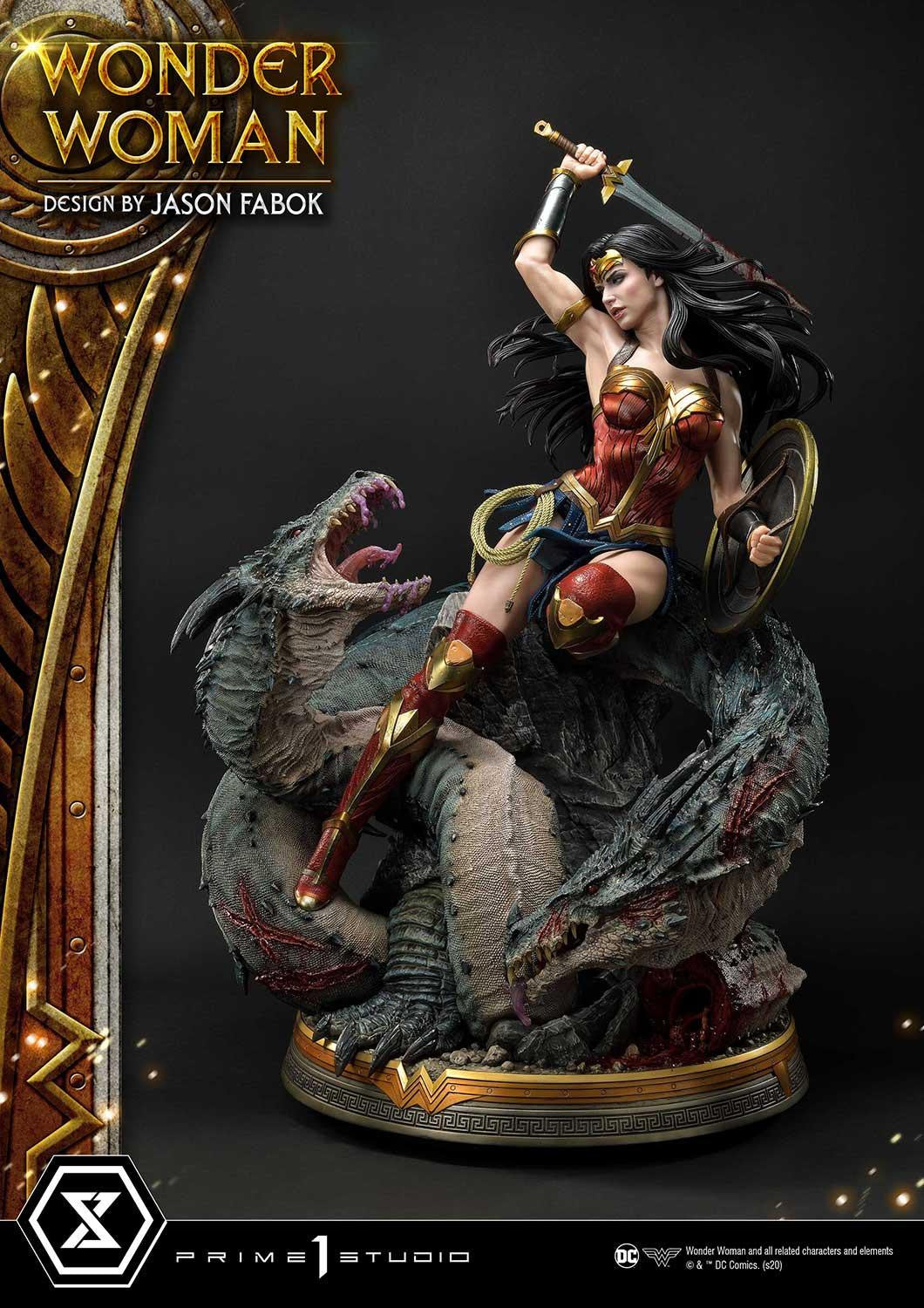 BACK ORDER Prime 1 Studio - Museum Masterline - Wonder Woman - Wonder Woman v.s. Hydra: Bonus Ver. 1/3 [EXCLUSIVE]
